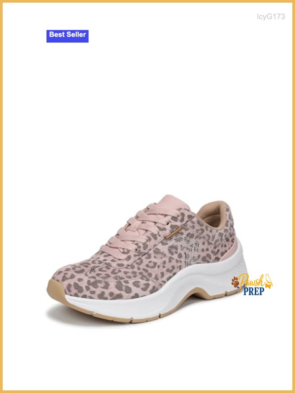 Fashion Sneakers with Arch Support and Chunky Sole